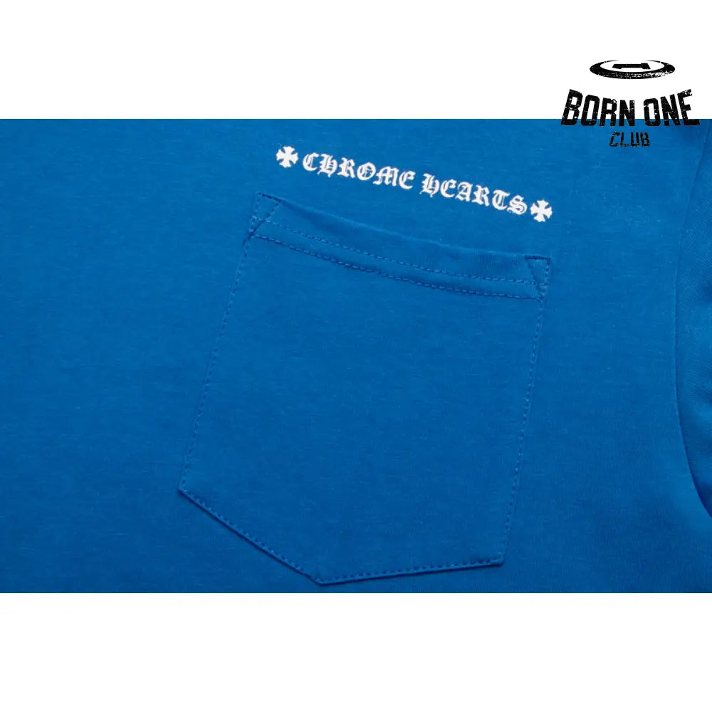 Camiseta Chrome Hearts Flame Azul