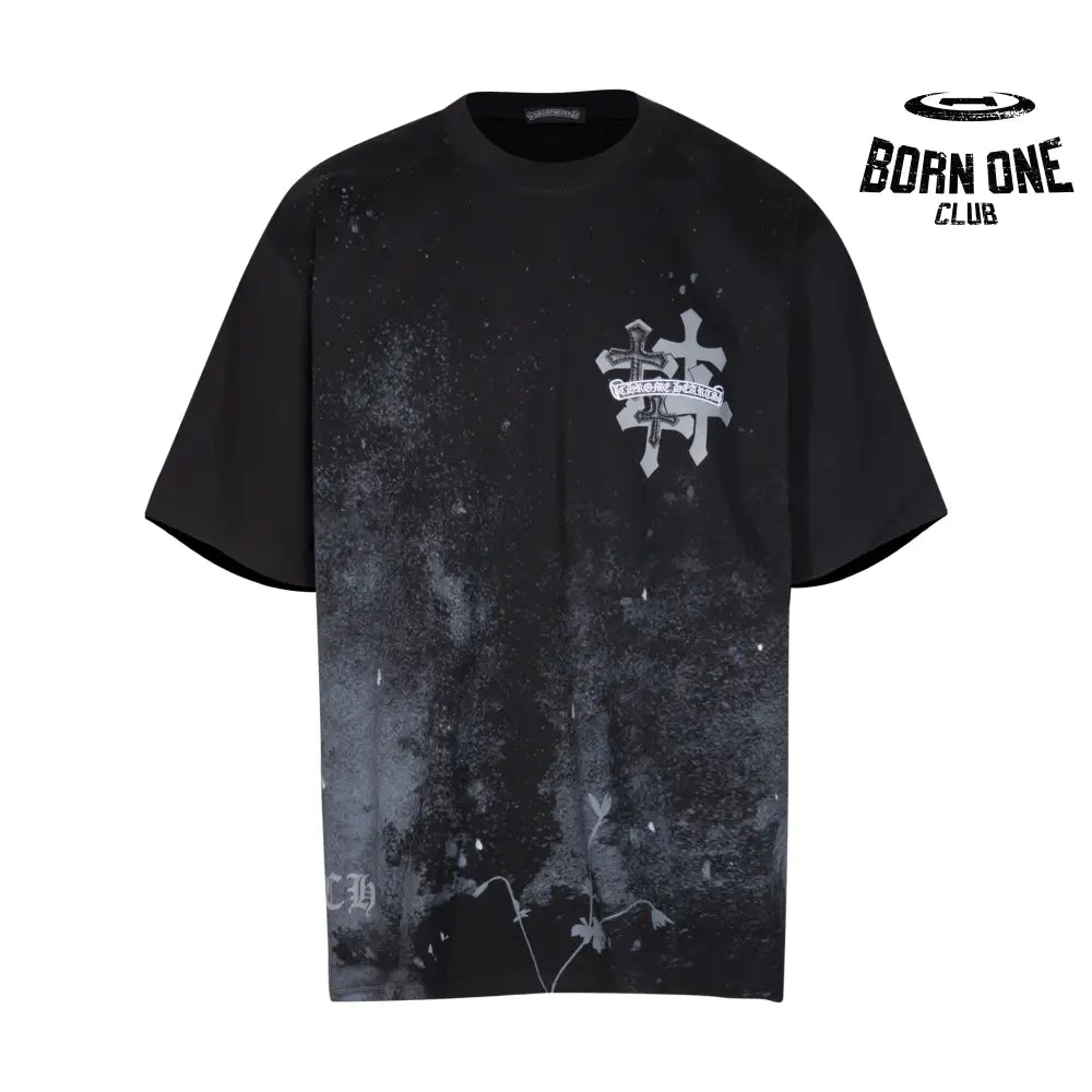 Camiseta Chrome Hearts Tie Dye Cross II