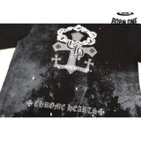 Camiseta Chrome Hearts Tie Dye Cross II