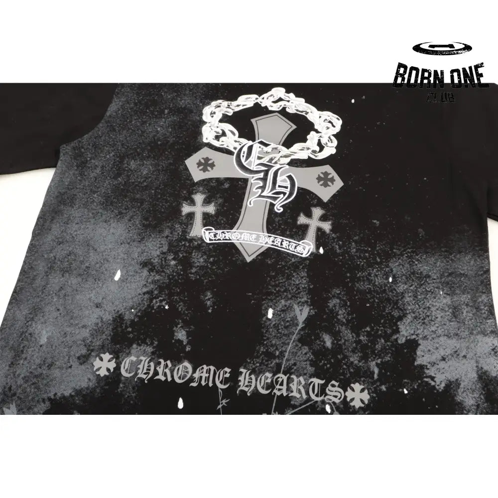 Camiseta Chrome Hearts Tie Dye Cross II