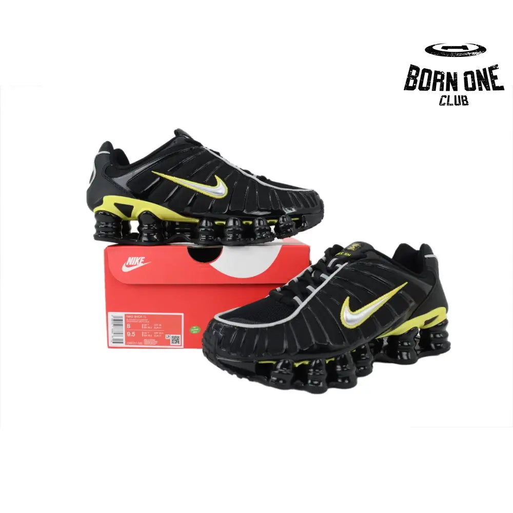 Nike Shox TL Black Dynamic Yellow