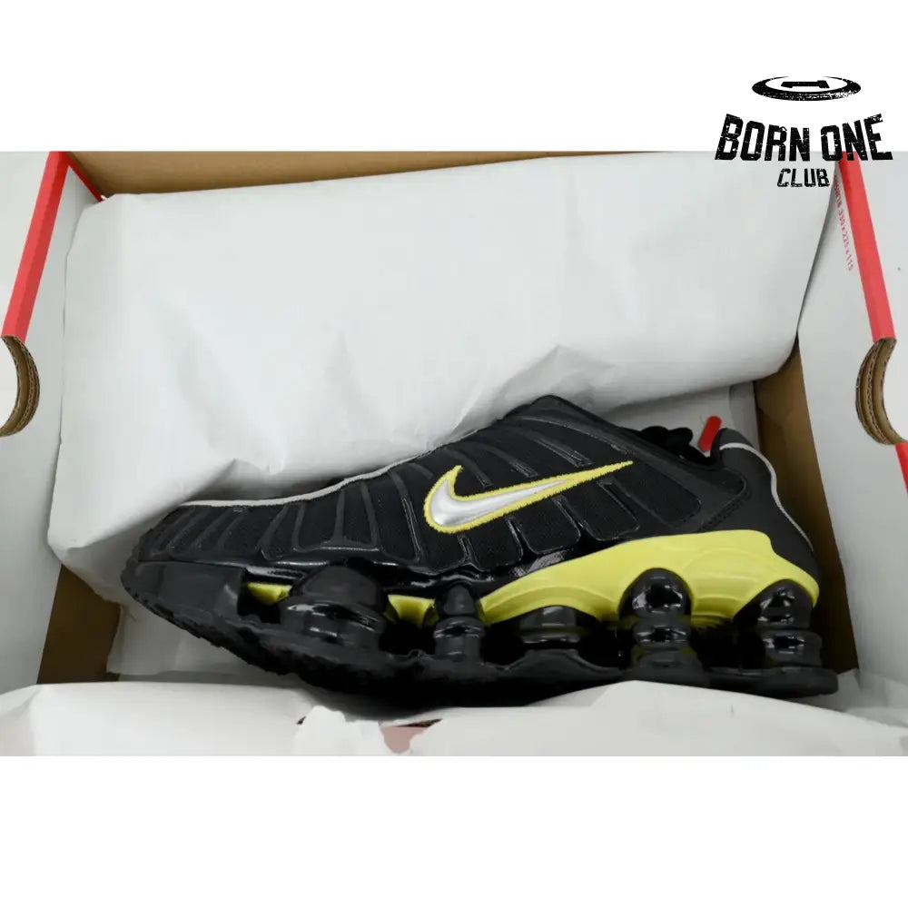 Nike Shox TL Black Dynamic Yellow
