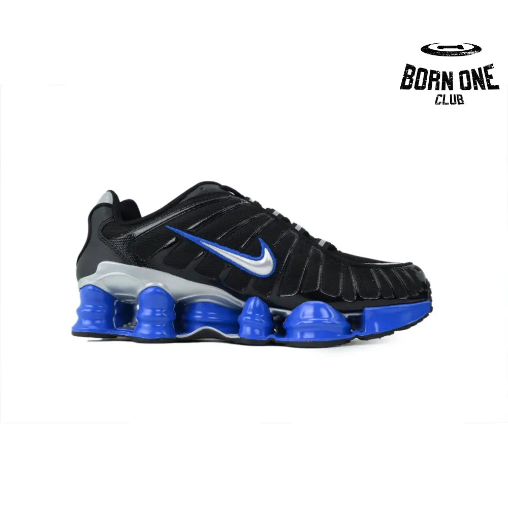 Nike Shox TL Black Racer Blue Metallic Silver