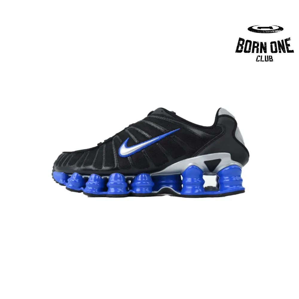 Nike Shox TL Black Racer Blue Metallic Silver