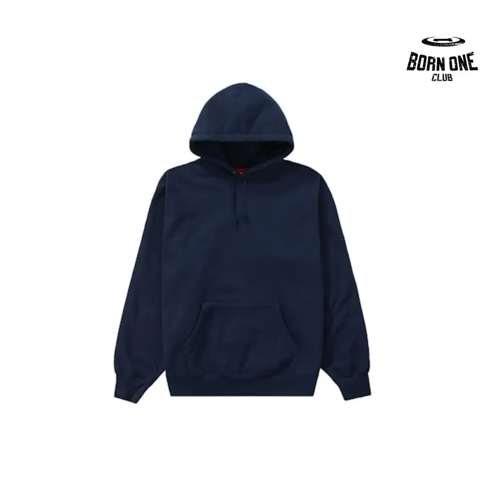 Supreme Satin Applique Moletom Navy Blue