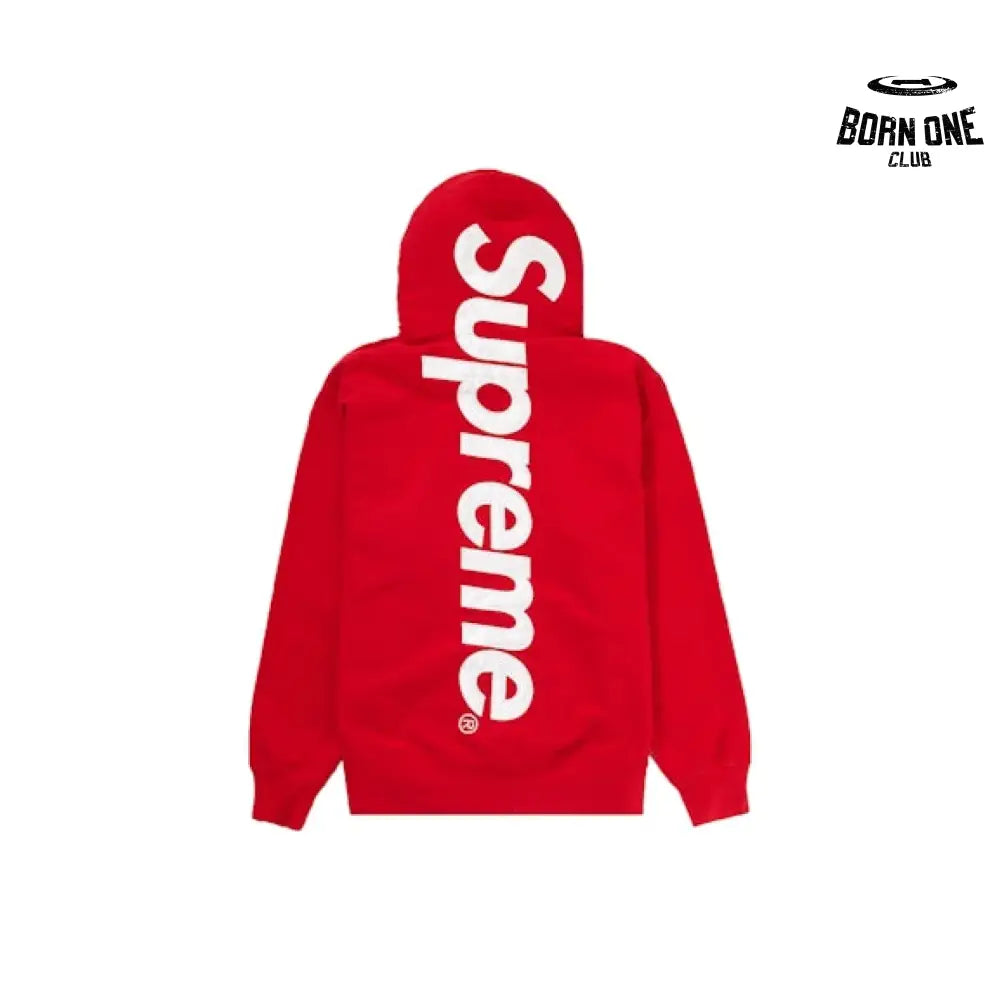 Supreme Satin Applique Moletom Red