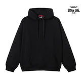 Supreme Satin Applique Moletom Black