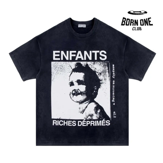 Enfants Riches d’éprimés T-shirt Camiseta