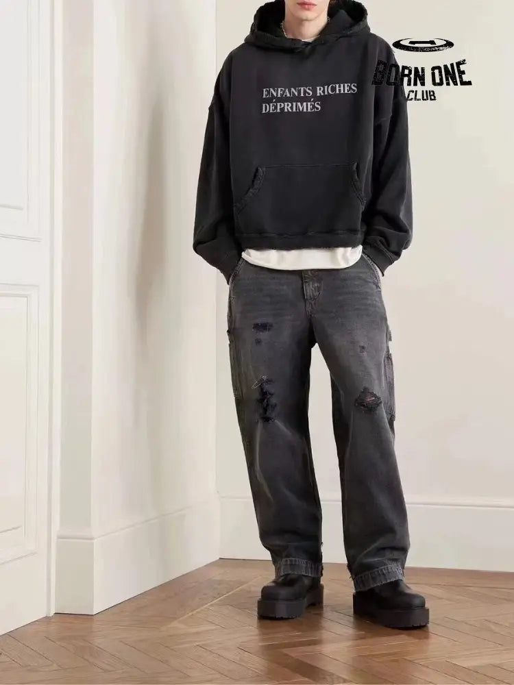 Erd Enfants Riches d’éprimés hoodie Moletom