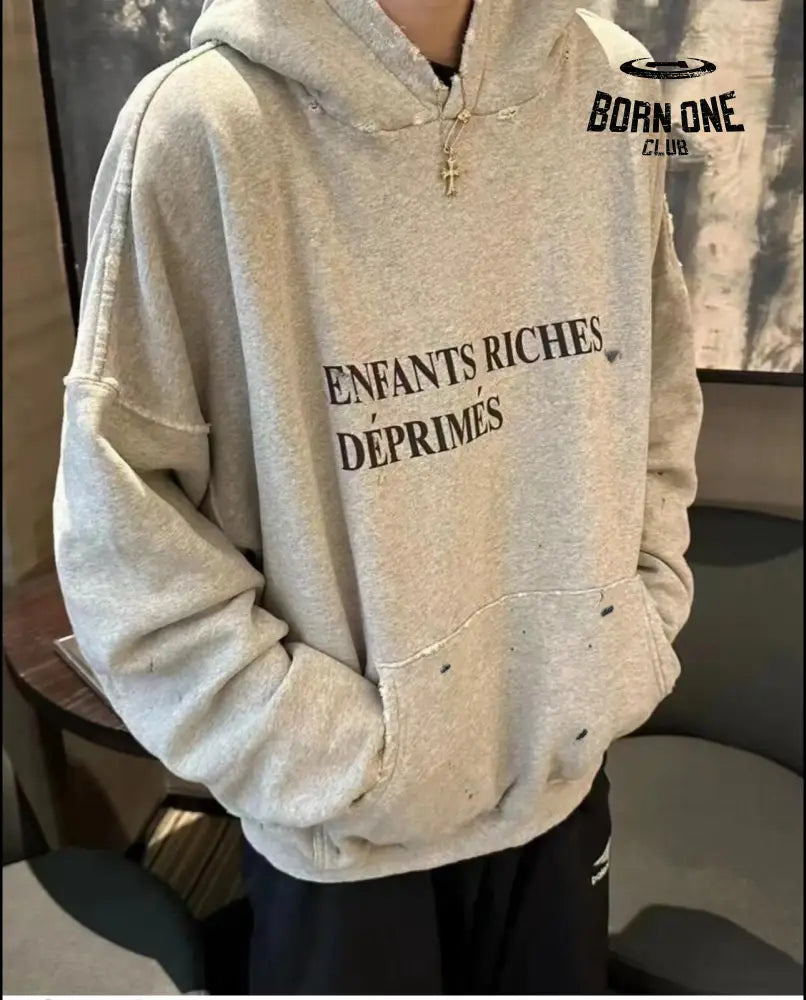 Erd Enfants Riches d’éprimés hoodie Moletom