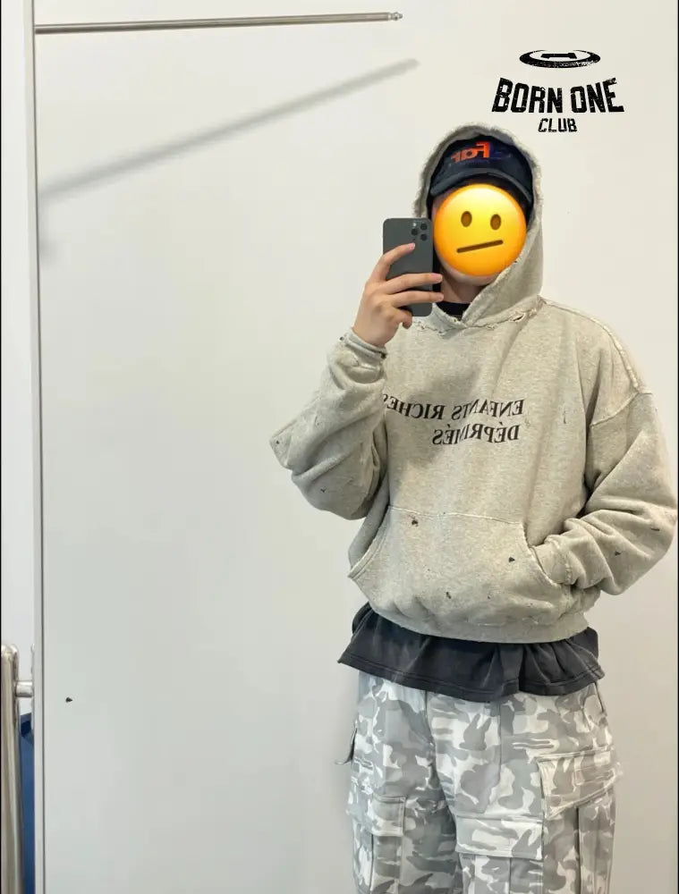 Erd Enfants Riches d’éprimés hoodie Moletom