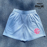 Eric Emanuel Shorts Bermuda Blue Pink(Alta Qualidade)