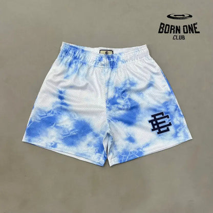 Eric Emanuel Shorts Sky Die Bermuda (Alta Qualidade)