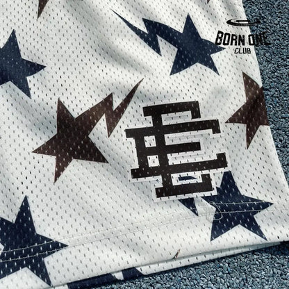Eric Emanuel x Bape Shorts Bermuda (Alta Qualidade)