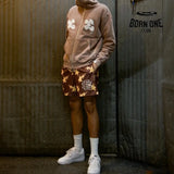 Eric Emanuel x Bape Shorts Bermuda (Alta Qualidade)