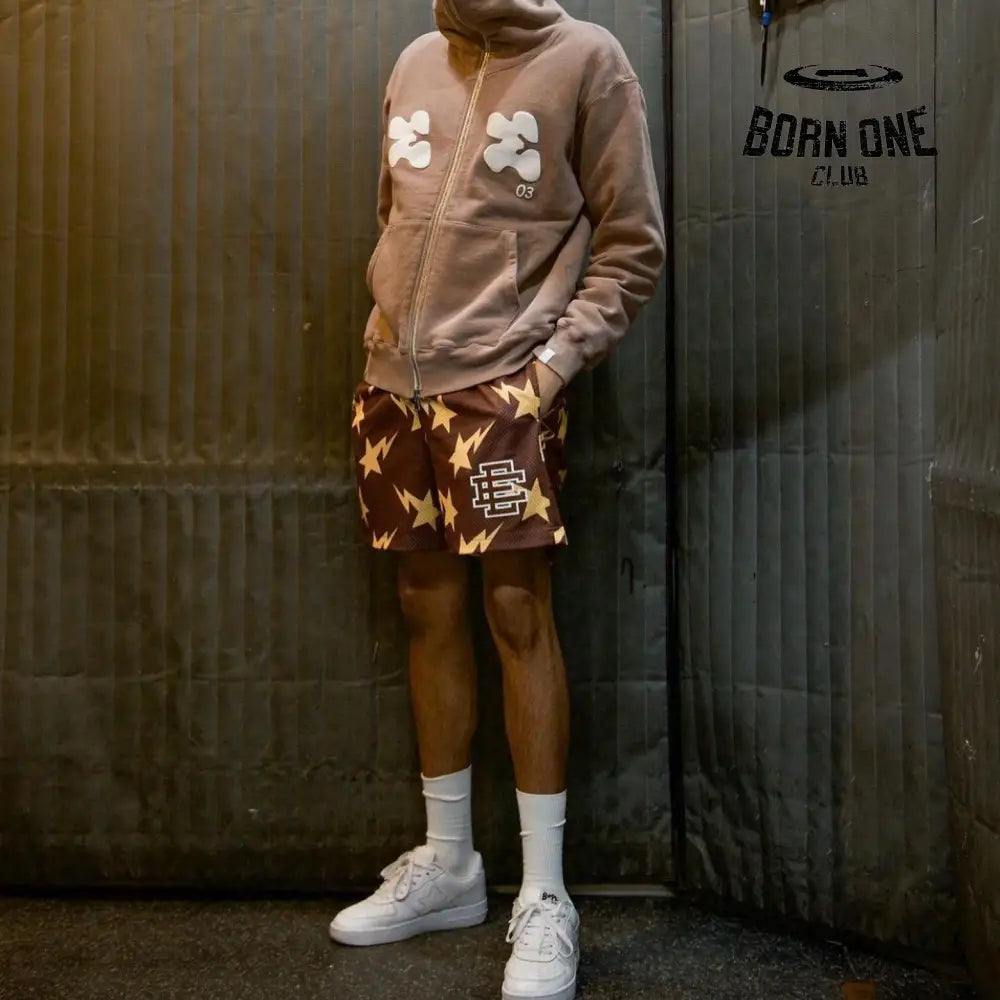 Eric Emanuel x Bape Shorts Bermuda (Alta Qualidade)