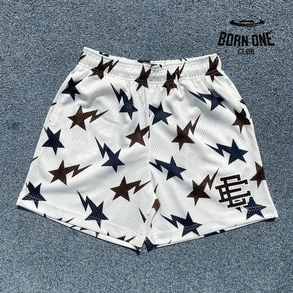 Eric Emanuel x Bape Shorts Bermuda (Alta Qualidade)