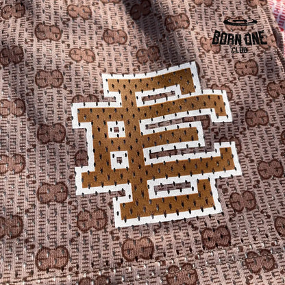 Eric Emanuel x Gucc* Shorts Bermuda (Alta Qualidade)