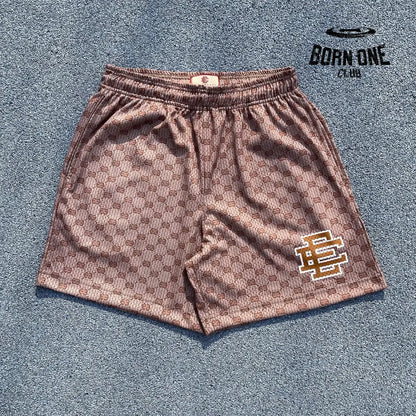 Eric Emanuel x Gucc* Shorts Bermuda (Alta Qualidade)