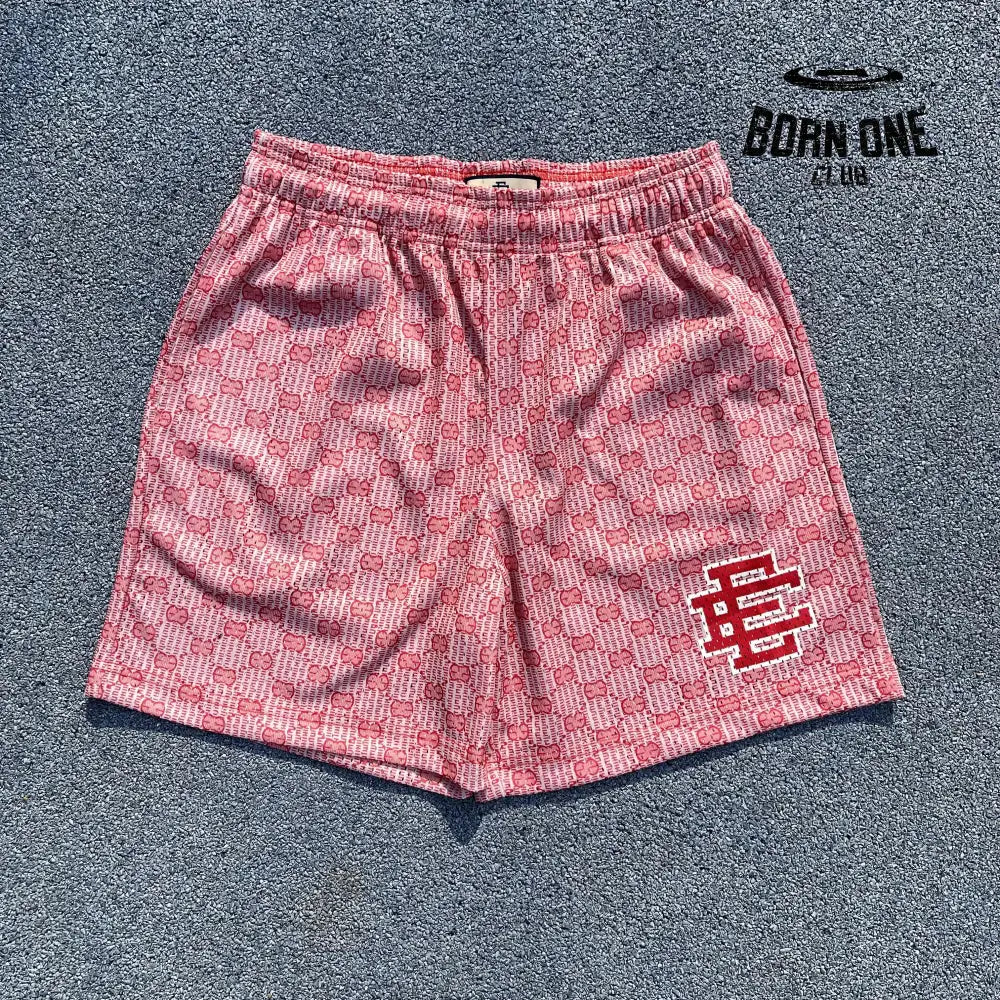 Eric Emanuel x Gucc* Shorts Bermuda (Alta Qualidade)