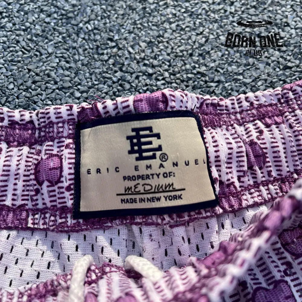 Eric Emanuel x Gucc* Shorts Bermuda (Alta Qualidade)