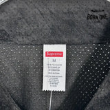 Camiseta Supreme Ultrasuede Mesh Baseball Preto
