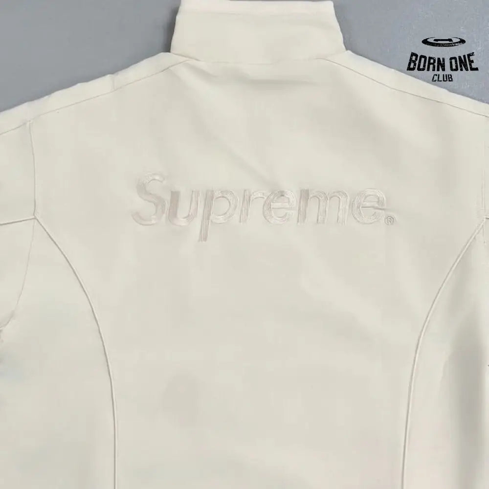Conjunto Supreme x Umbro Cotton Ripstop Track Stone