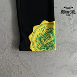 Conjunto Syna World College Logo Preto/Amarelo