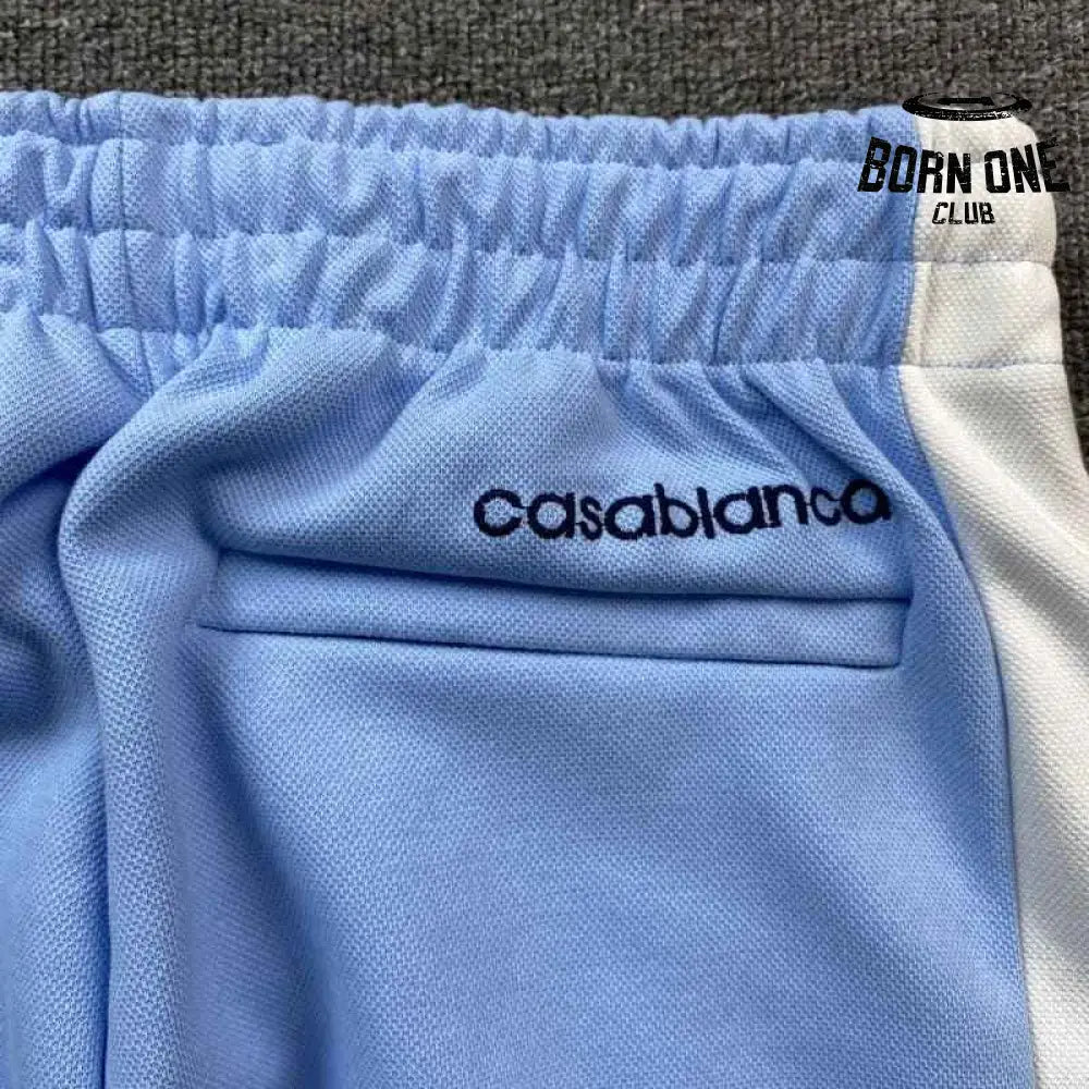 Conjunto Casablanca Sport Logo azul