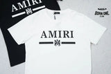 Camiseta Amiri Bar Logo White