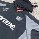 Conjunto Supreme Hooded Soccer Preto