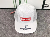 Boné Supreme Mesh Side Panel Camp Branco