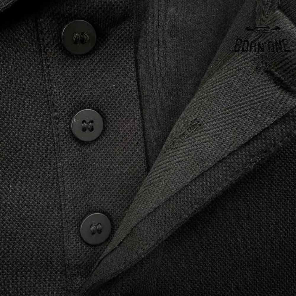 Conjunto Corteiz Island Pique Polo Preto