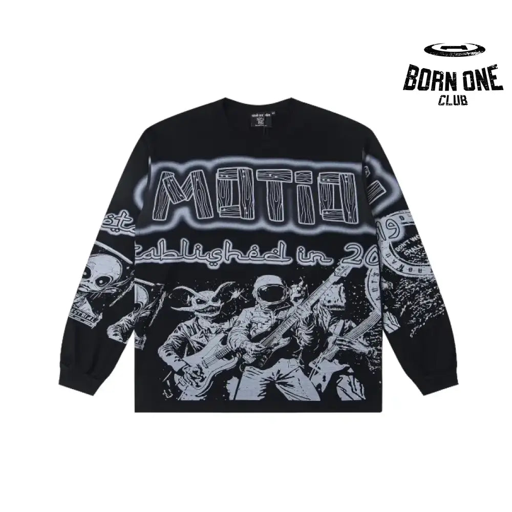 Camiseta Manga Longa Mixed Emotion