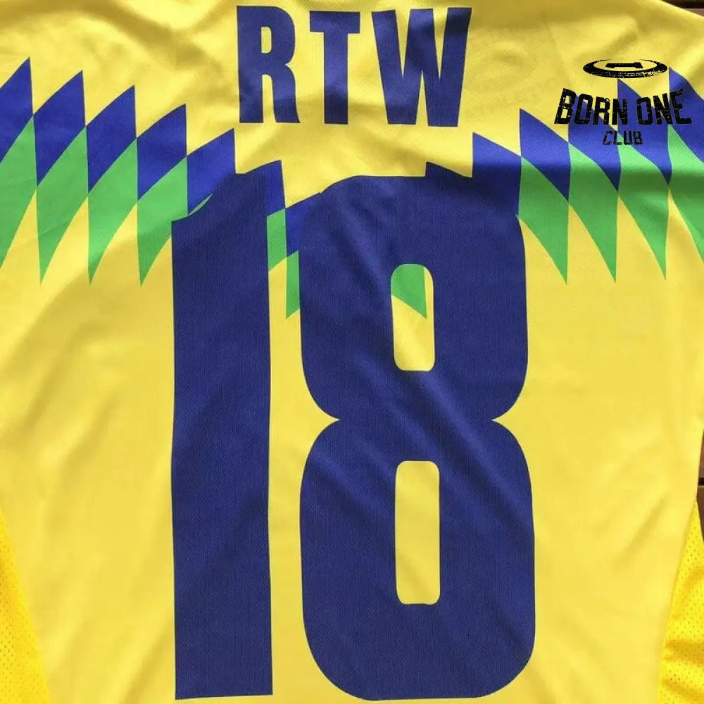 Camiseta Corteiz Futebol Brasil Amarela