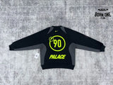 Moletom Palace x Nike Crewneck Total P90 Preta