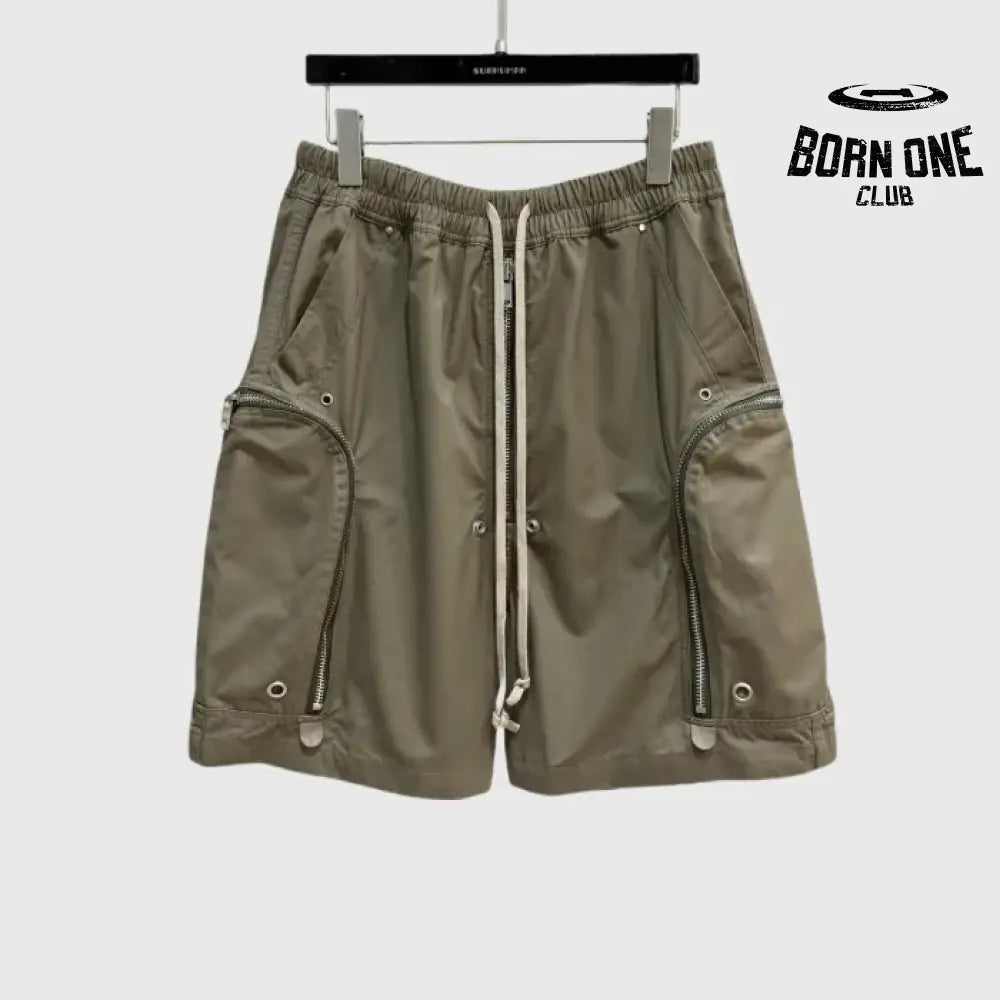 Rick Owens multi-zipper cargo shorts 2 colors 28452644