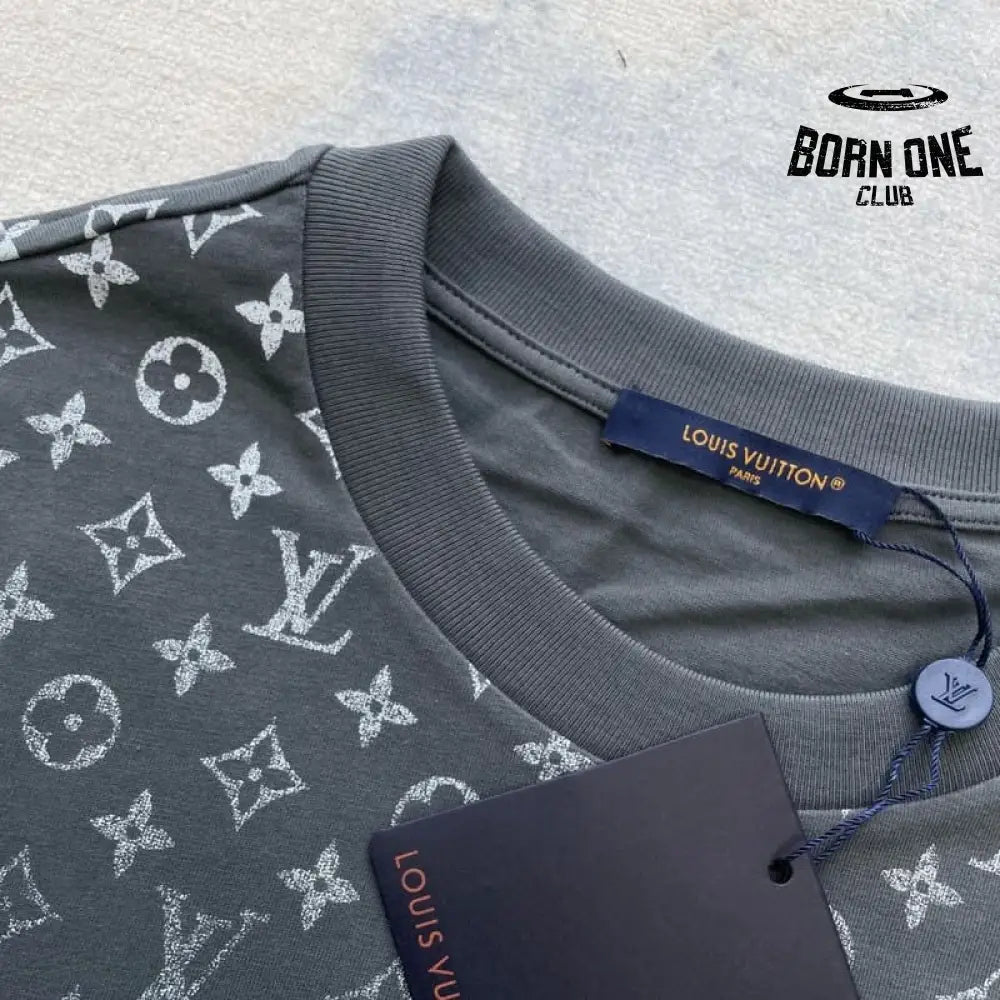 Camiseta Louis Vuitton Gradient Cotton Grey
