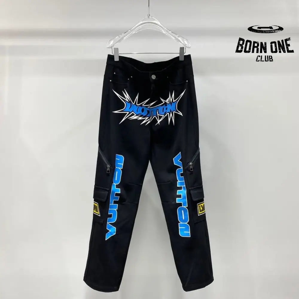 Calça Louis Vuitton Printed Denim