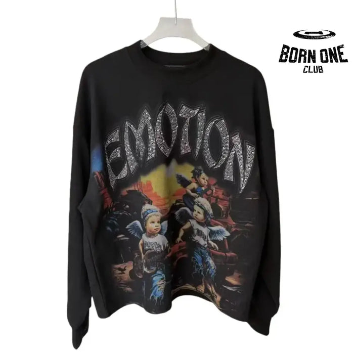 Camiseta Manga Longa Mixed Emotion