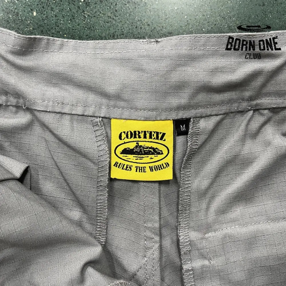 Calça Corteiz Cargo Cinza