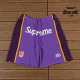 Conjunto Supreme x Umbro Zíper Purple