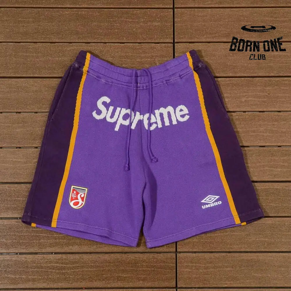 Conjunto Supreme x Umbro Zíper Purple