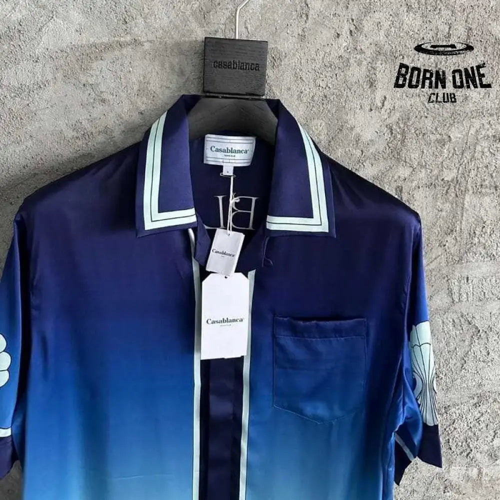 Conjunto Casablanca Seda Place Vendome Azul