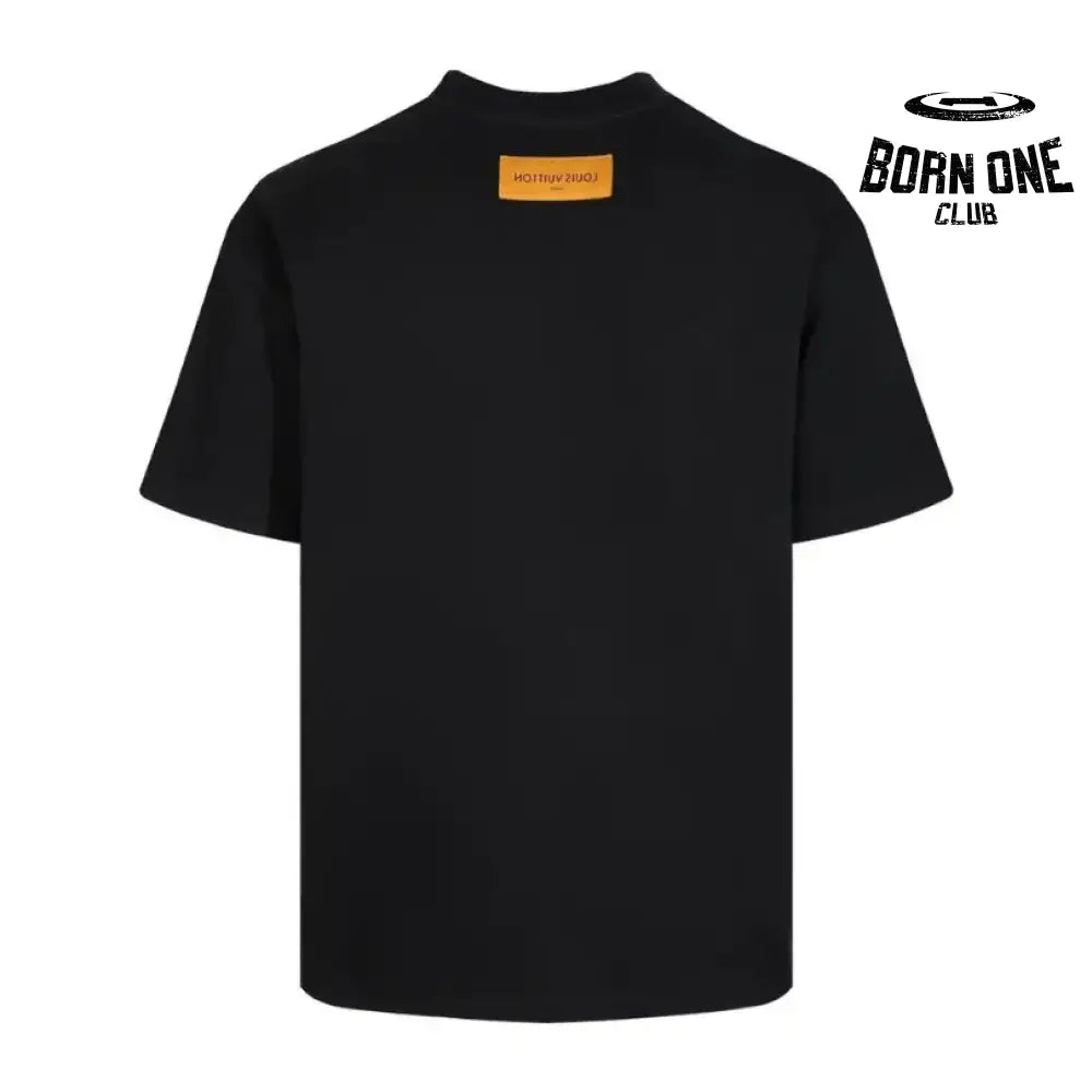 Camiseta Louis Vuitton Graphic Print Black LV023