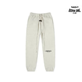 Fear of God Essentials Logo Calça de Moletom in Light Oatmeal