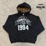 Supreme X Maison Margiela Moletom Zíper Black