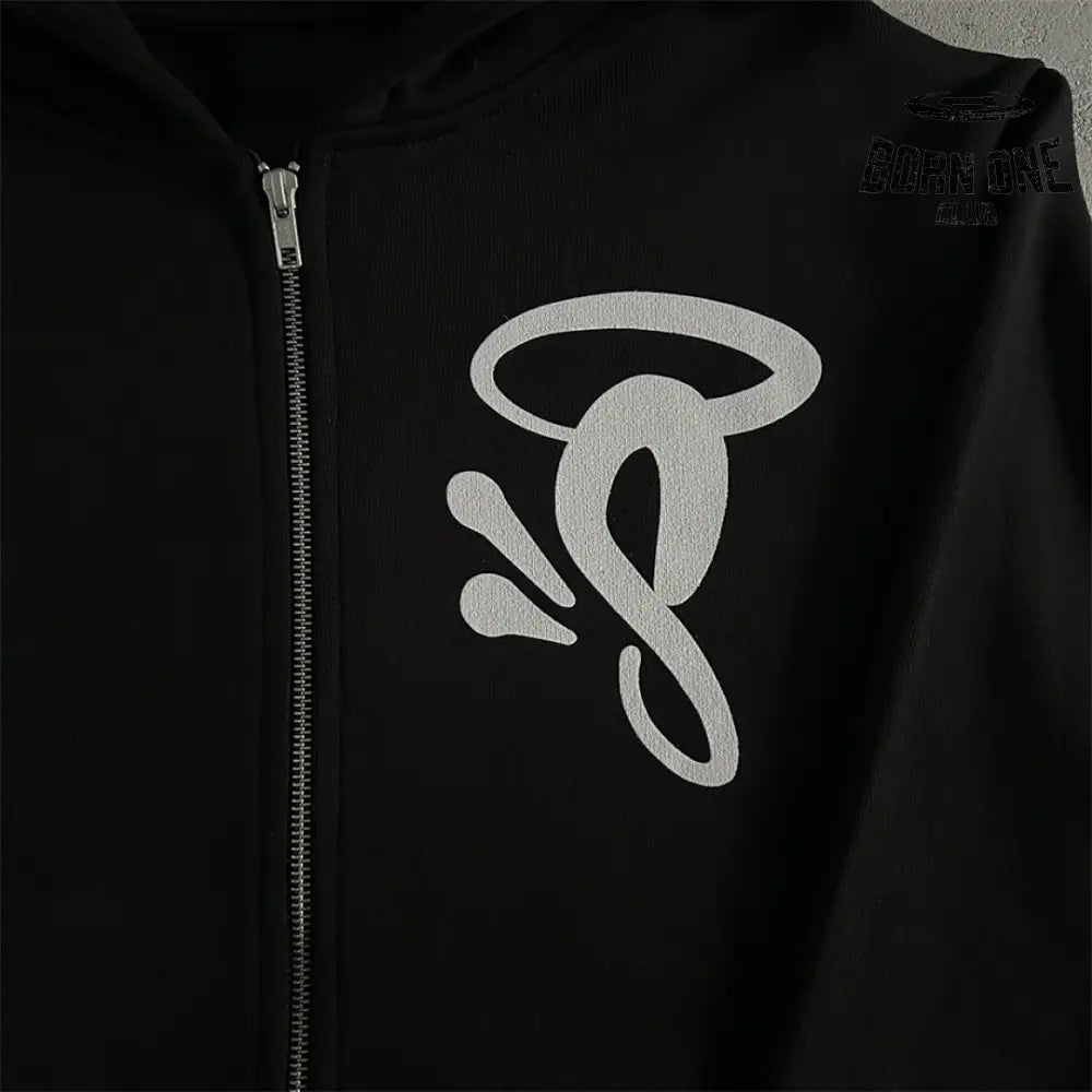 Syna World Moletom Zíper Black