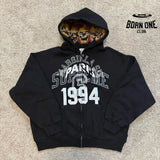 Supreme X Maison Margiela Moletom Zíper Black
