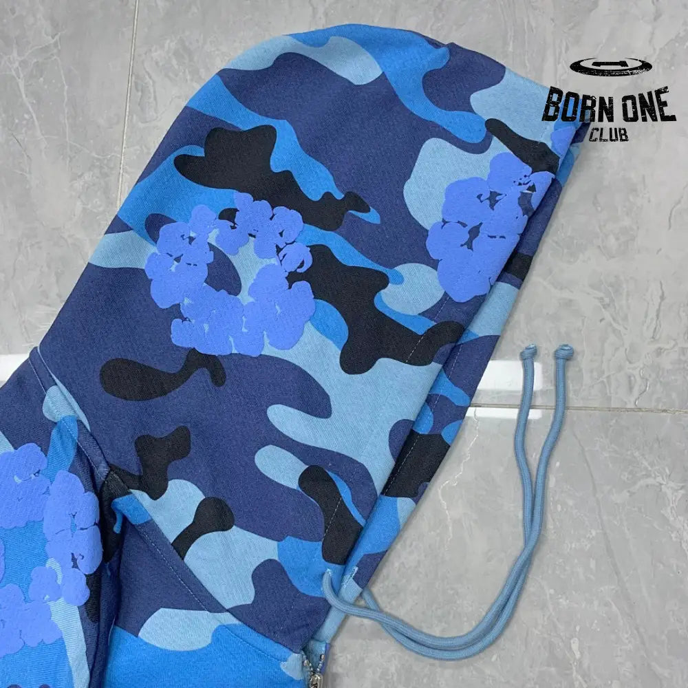 Denim Tears Zíper Moletom